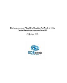 Basel III Pillar III Disclosures June 2019