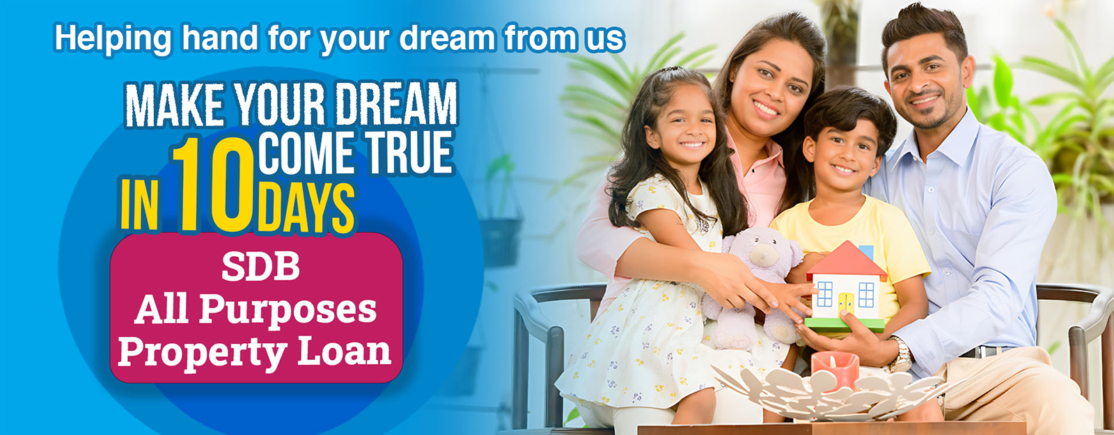 SDB All Purposes Property Loan — Fast, Flexible, Property-Backed Loan thumb