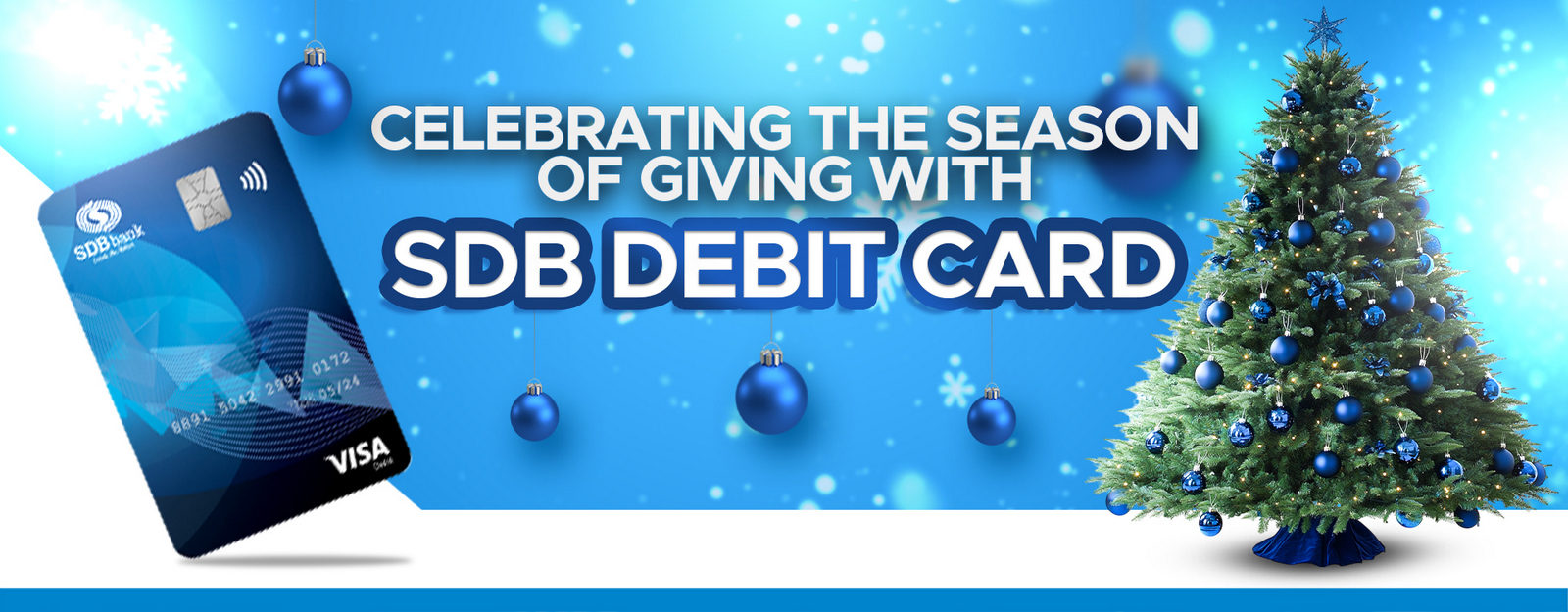 Celebrate the Season of Giving with SDB Debit Card thumb