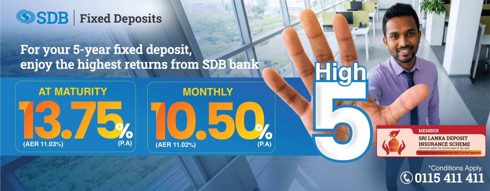 SDB 5 Year Fixed Deposits thumb