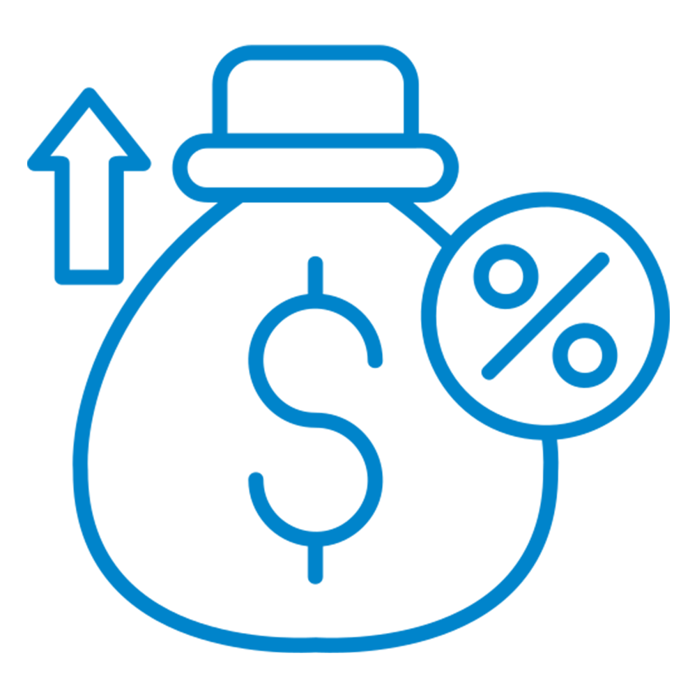 High-interest savings icon