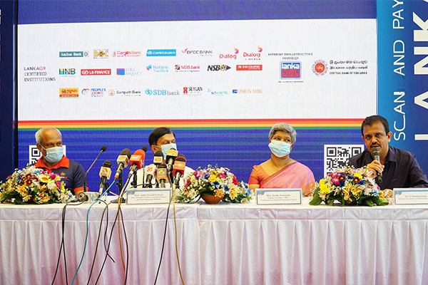 Central bank of sri lanka leads rata purama lankaqr campaign with lankaqr event in colombo taking cashless transactions across the country thumb