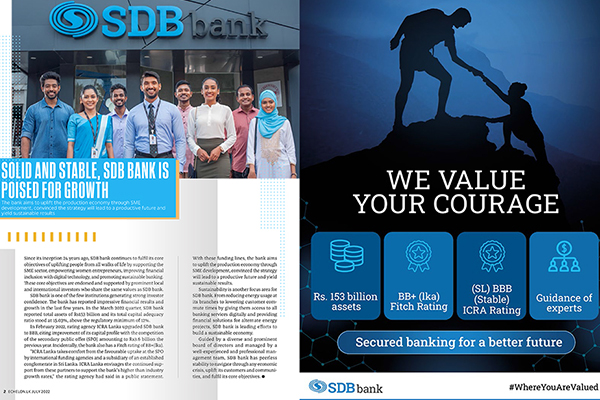 Solid and stable sdb bank is poised for growth thumb
