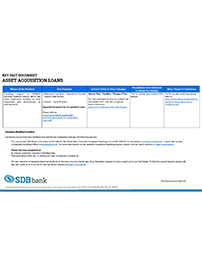 Terms & Conditions opening an account thumb