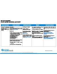 Cooperative Deposit thumb