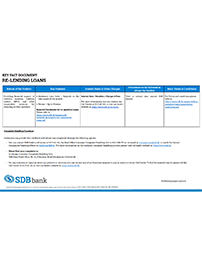 Terms & Conditions opening an account thumb